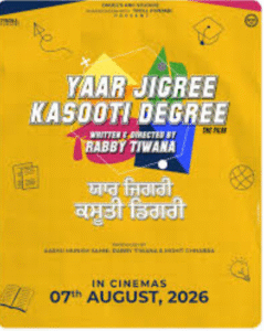 Yaar Jigree Kasooti Degree Movie 2025