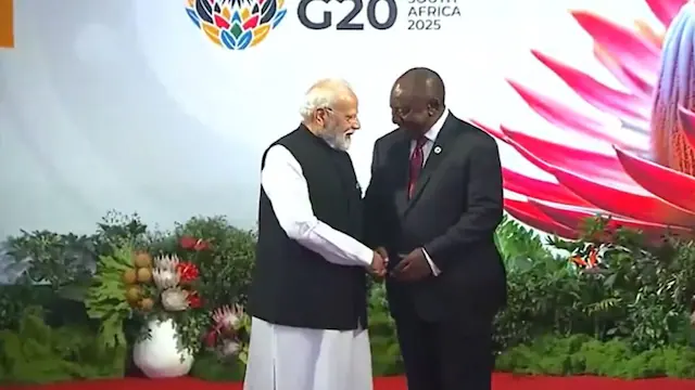 PM Modi in South Africa Visit, G20 summit 2025