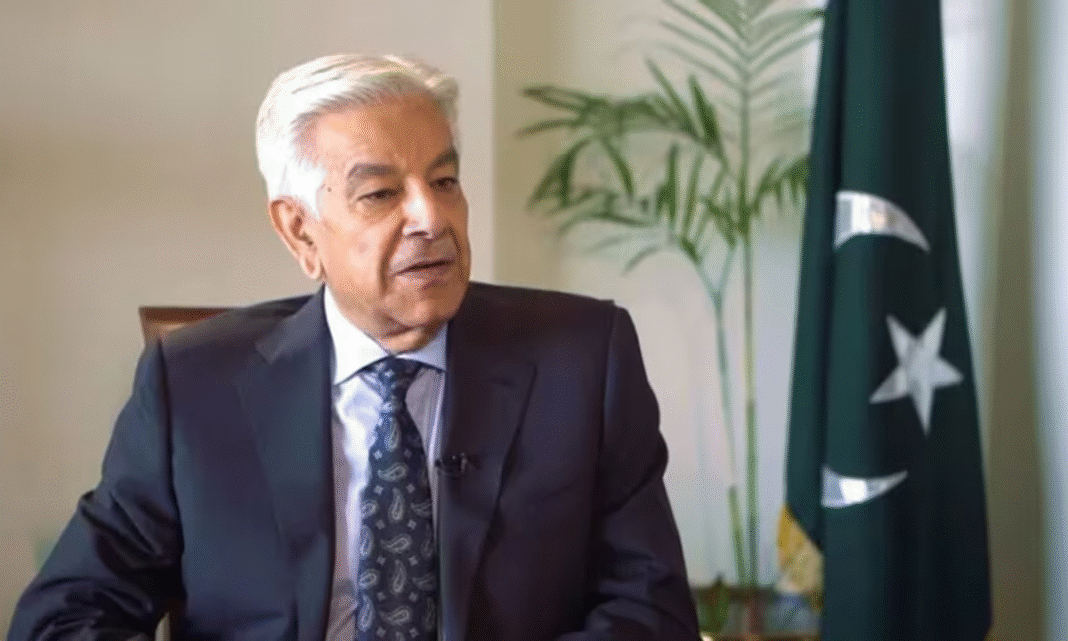 Khawaja Asif blames Afghanistan for terror in Pakistan