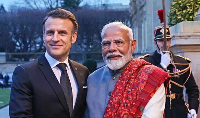 PM Modi Welcomes Macron, Eyes Stronger India