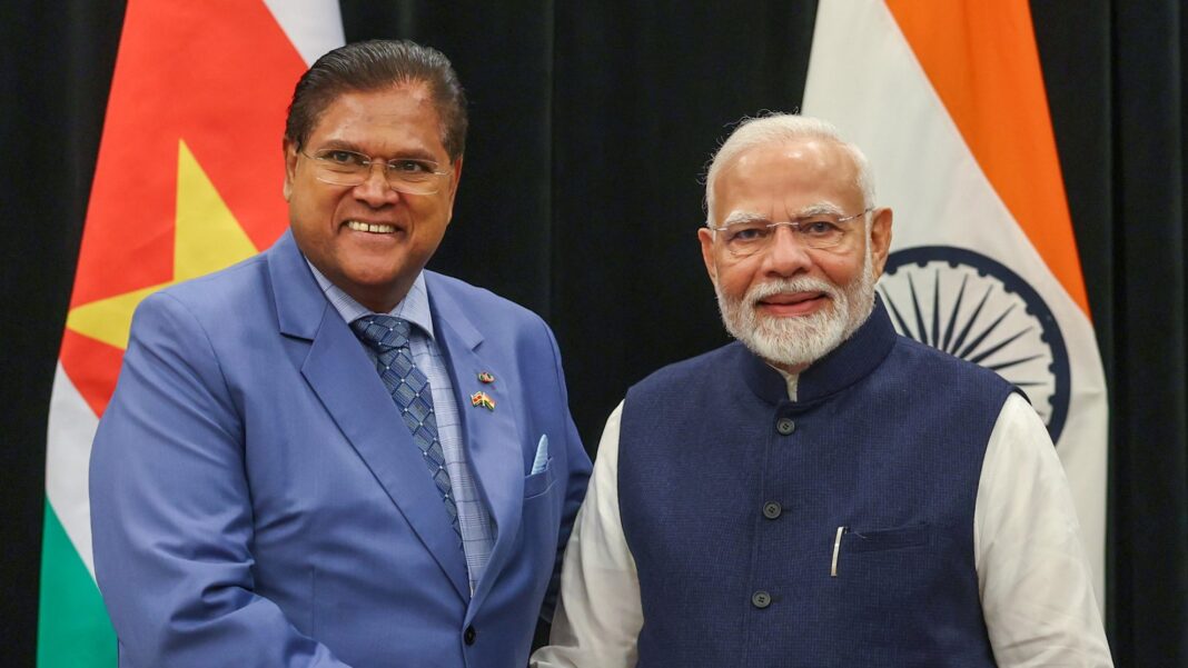 PM Modi Mourns Demise of Suriname’s Ex-President Santokhi