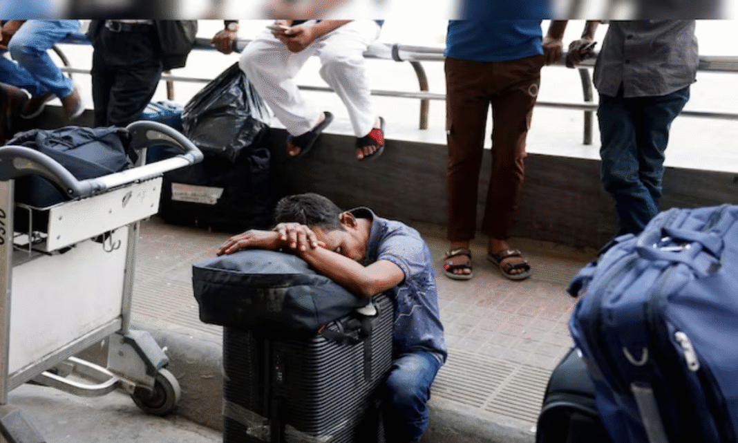 Indians Await Flights Amid Middle East Tensions