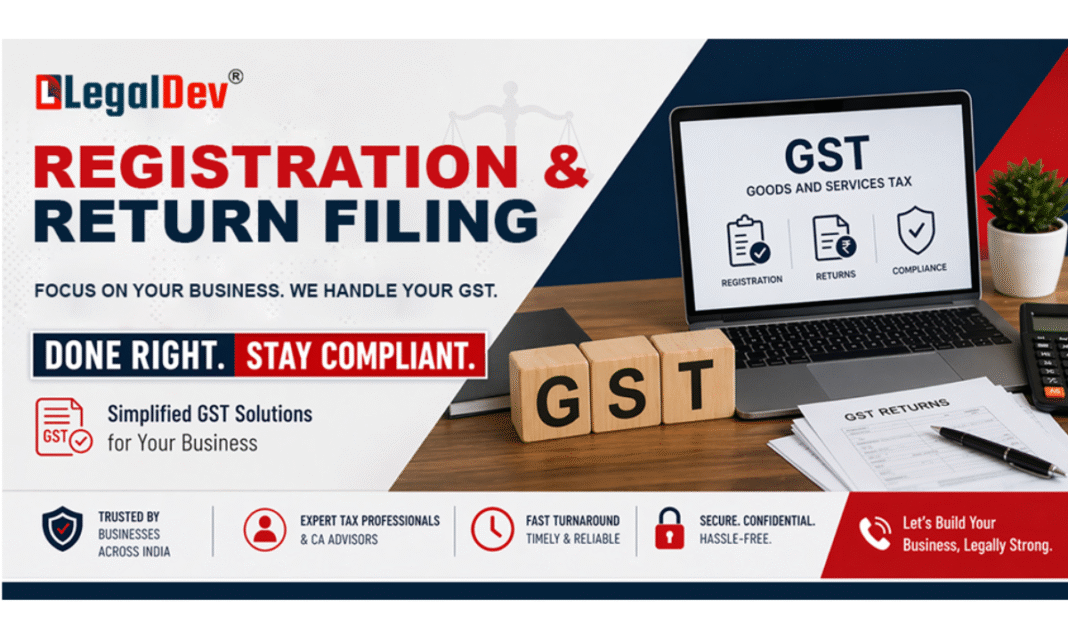 GST registration process India