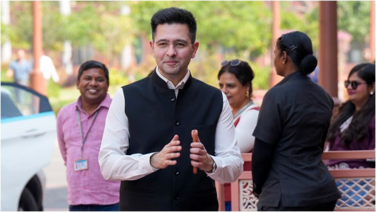 Raghav Chadha Reacts After AAP Rajya Sabha Move Row