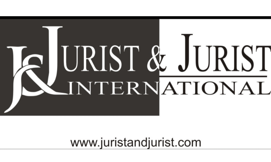 Business executives and legal advisors reviewing international arbitration clauses